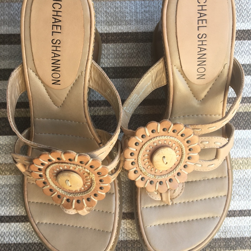 Michael Shannon Wedge Sandal